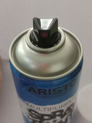 Valve masculine thermoplastique de peinture de jet d'aérosol des résines acryliques 400ml