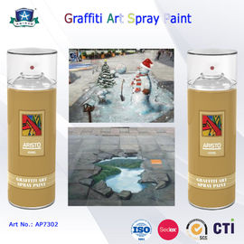 peinture de séchage rapide environnementale d'art de jet de graffiti en boîte par 400ml pour l'artiste sur le bois en métal