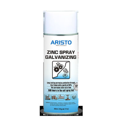 Jet 400ml de revêtement de protection de galvanisation de zinc de peinture de jet froide/peinture riche de zinc