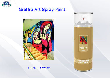 Boîtes acryliques de peinture de jet de graffiti d'art d'aérosol pour l'artiste avec la normale, Fluo, couleur métallique