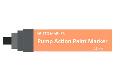 Stylos de marqueur à base d'eau de peinture d'action de pompe pour la couleur 7mm vive de l'artiste 1mm 3mm