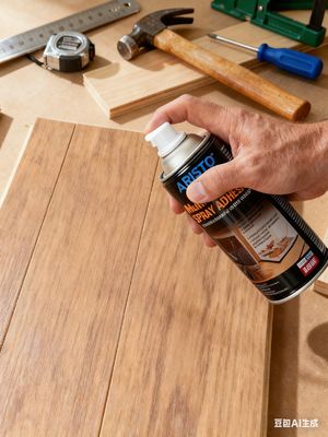 Adhésif à pulvérisation acrylique permanent non toxique pour des liens solides et durables dans les projets artisanaux et bricolage