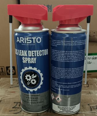 Application cohérente et précise d'aérosol domestique pour la détection de fuites gazeuses sur tuyauterie plastique et métallique